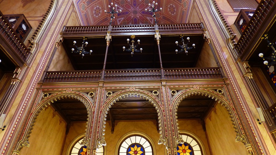 budapest synagogue intérieur
