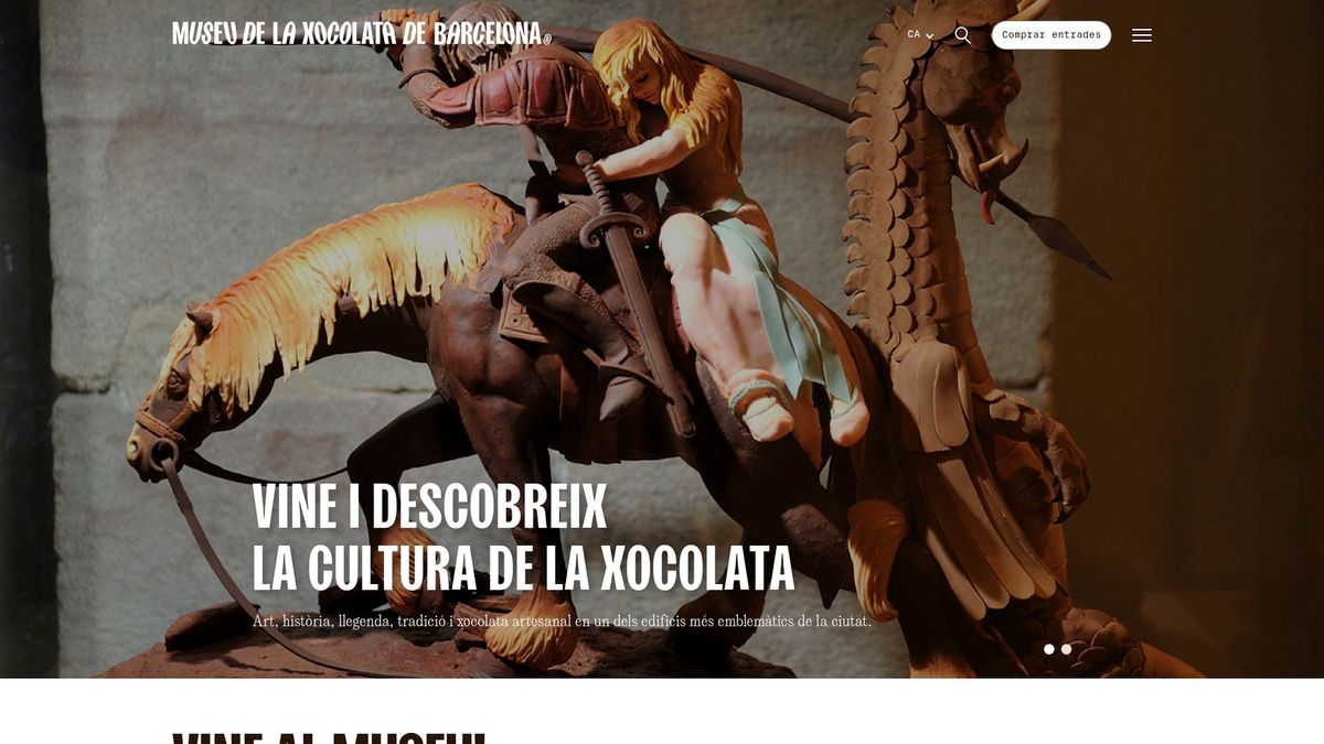 Screenshot of www.museuxocolata.cat