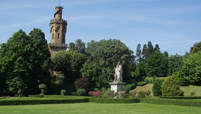 visiter à pied jardin florence