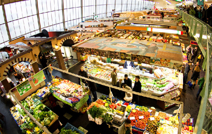 visiter francfort 2 jours marche kleinmarkthalle