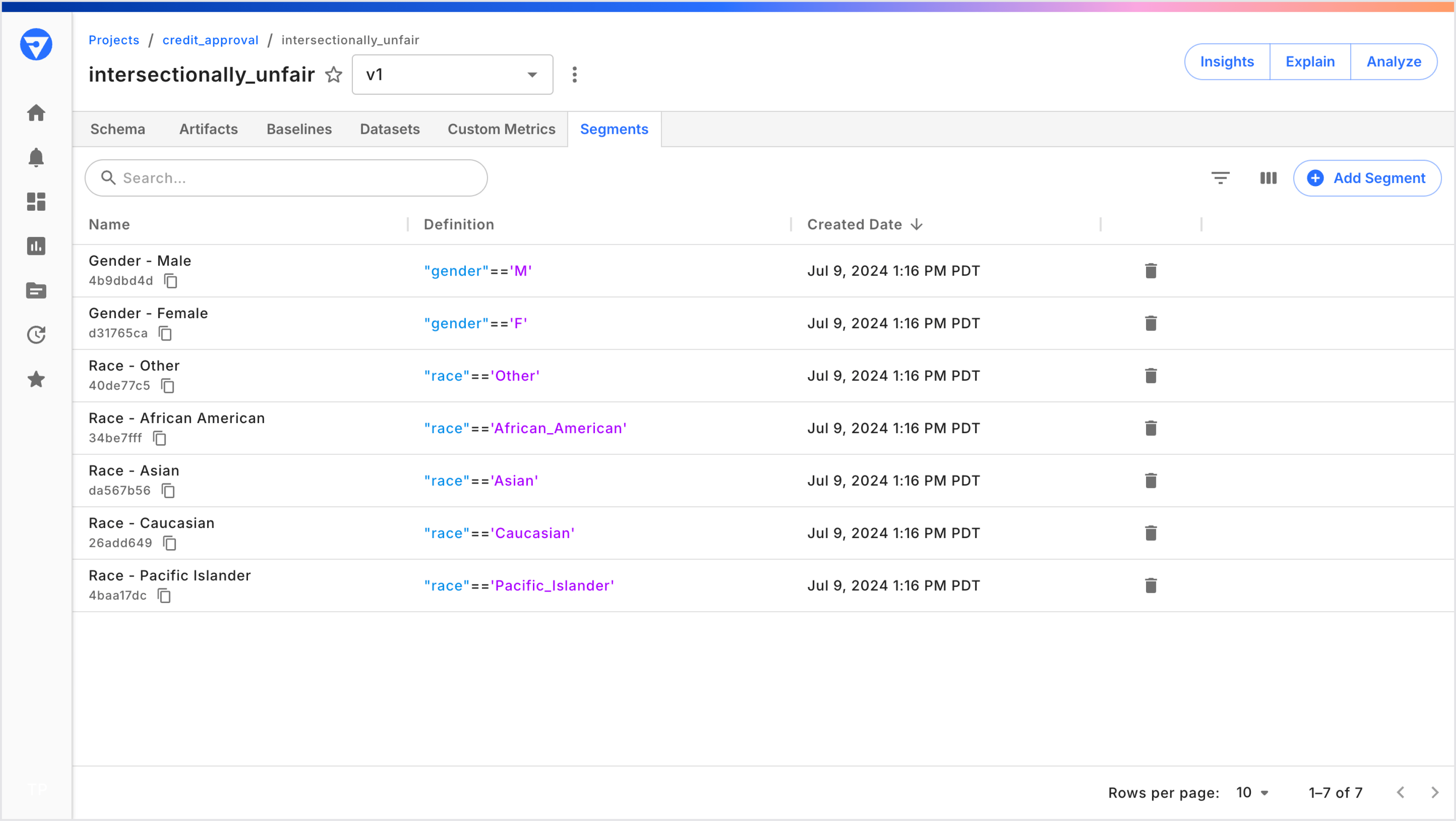 Convert LLM model metadata into trackable identities