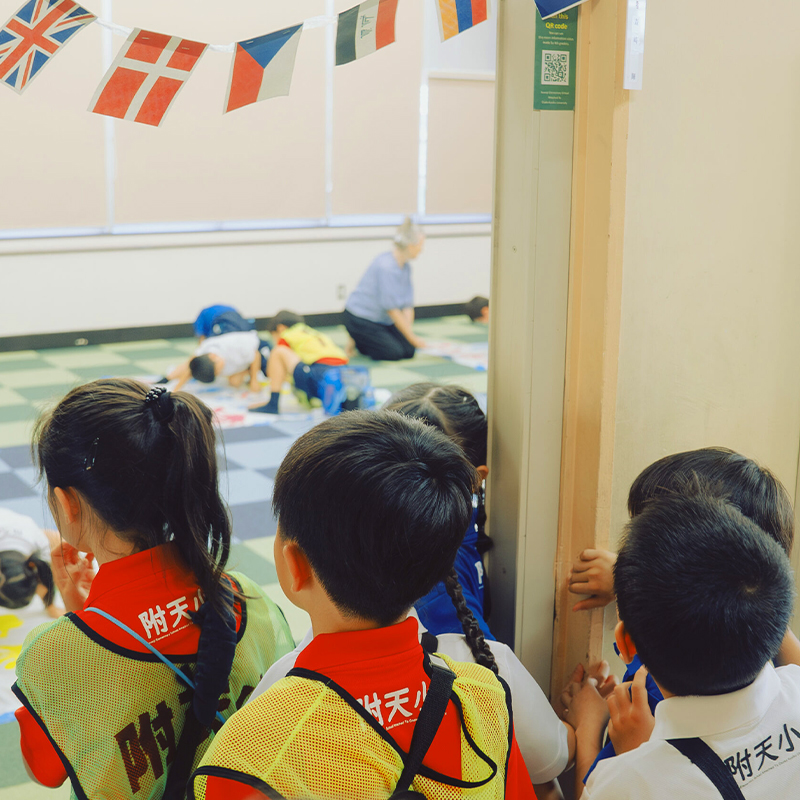 大阪教育大学附属天王寺小学校インタビュー写真