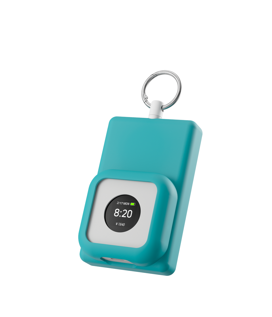 子ども見守りGPS BoTトーク 交通系ICカード 見守りウォレット機能 SUICA Pasmo ICOCA シリコンウォレット