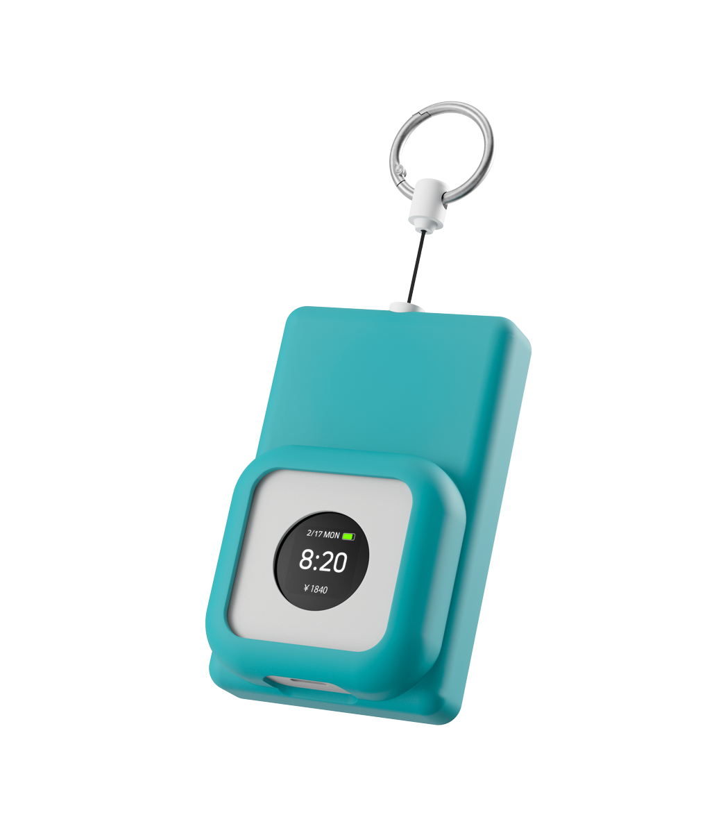 子ども見守りGPS BoTトーク 交通系ICカード 見守りウォレット機能 SUICA Pasmo ICOCA シリコンウォレット