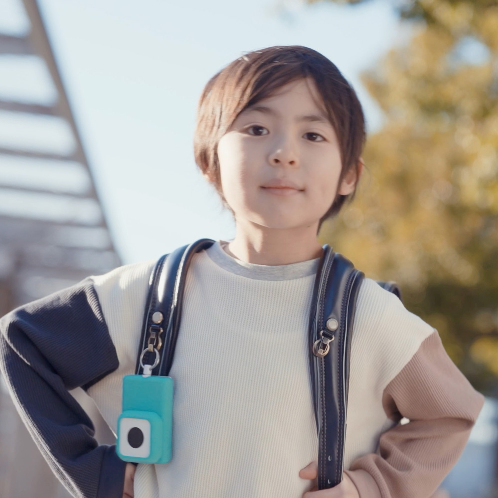 子ども見守りGPS　BoTトーク　ランドセル　シリコンウォレット　登下校