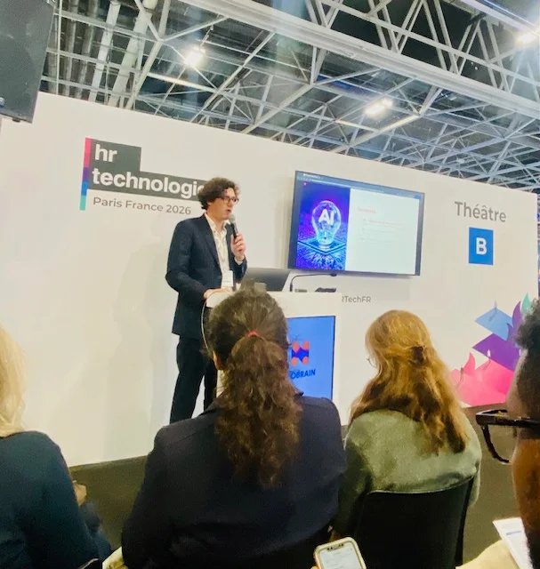 Pierre-Louis Quentin à la tribune de HR Technologies 2026