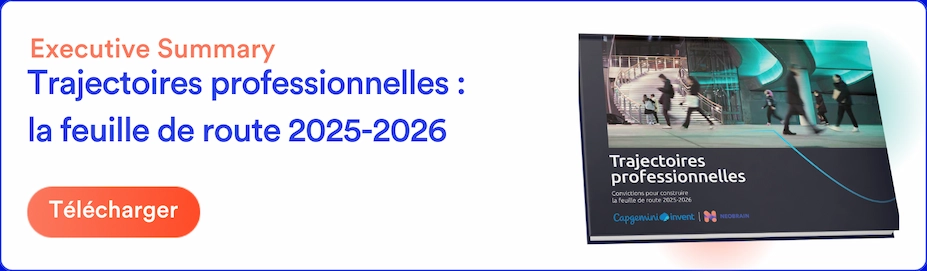 Le Guide de l'évolutions des trajectoires professionnells avec Capgemini et Neobrain