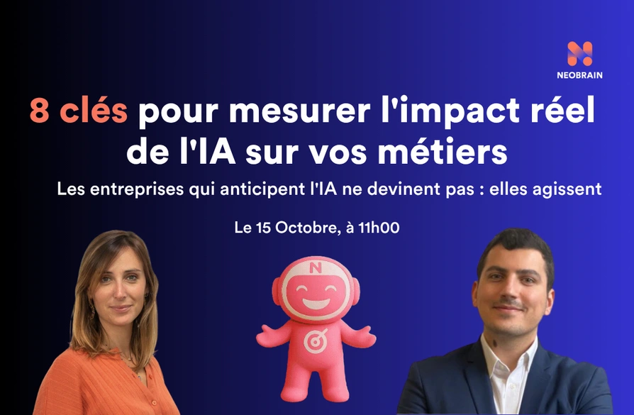 Webinar Nexia du jeudi 15 octobre à 11h : 8 clés pour mesurer l'impact réel de l'IA sur vos métiers