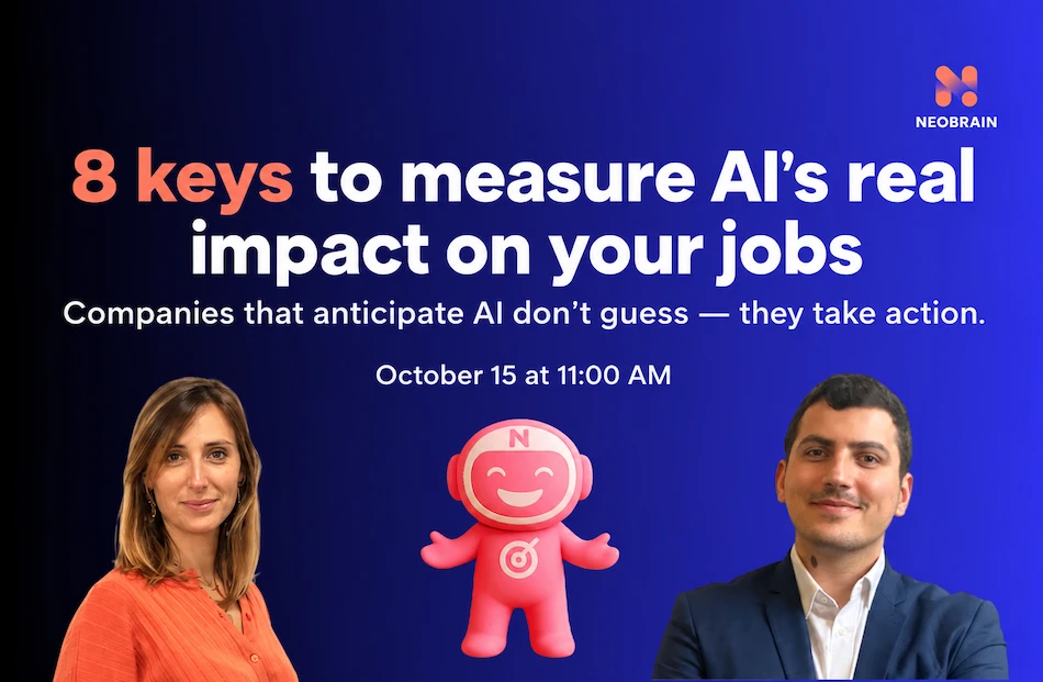 Webinar Nexia du jeudi 15 octobre à 11h : 8 clés pour mesurer l'impact réel de l'IA sur vos métiers
