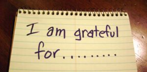 Adopt an attitude of gratitude and appreciation