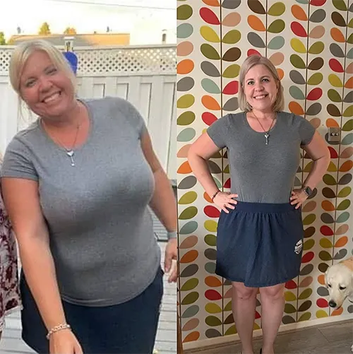 Nicole Pelletier — GFIT Wellness weight loss transformation, before and after