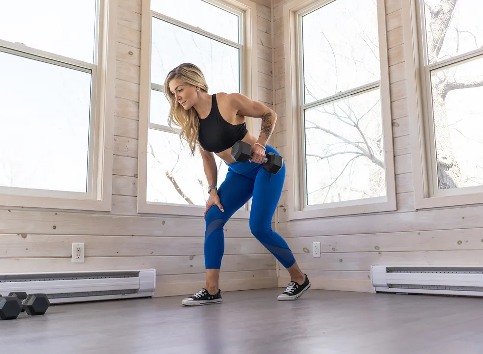 GFIT Wellness coach Natalie supporting a client through online fitness coaching