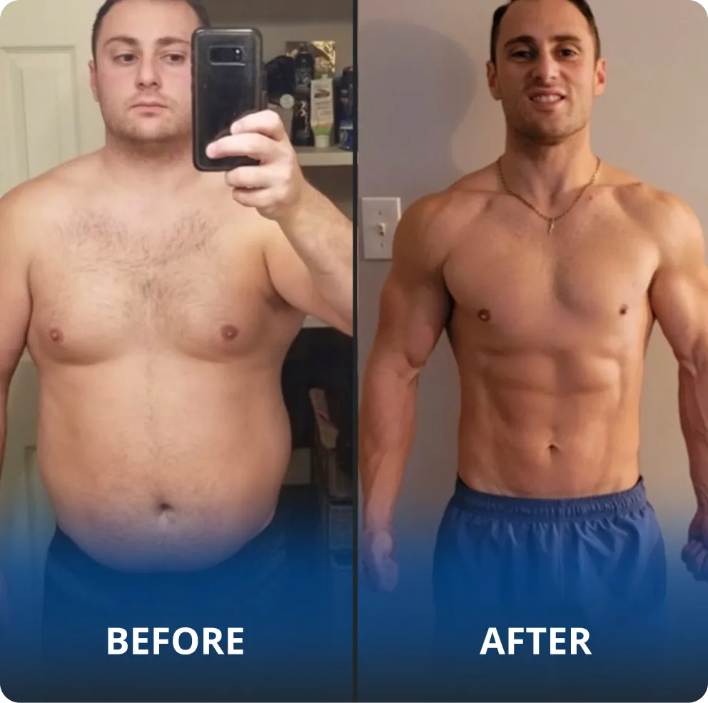 GFIT client Andrew — before and after transformation