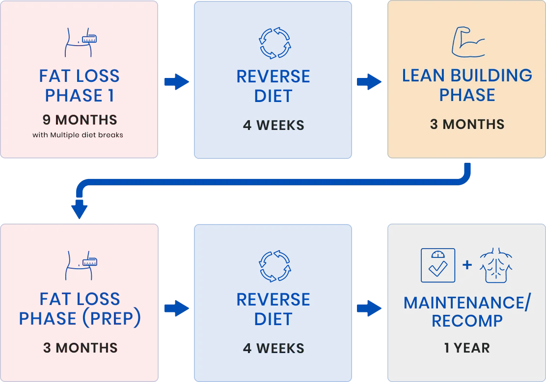 Client's Nutrition Phases