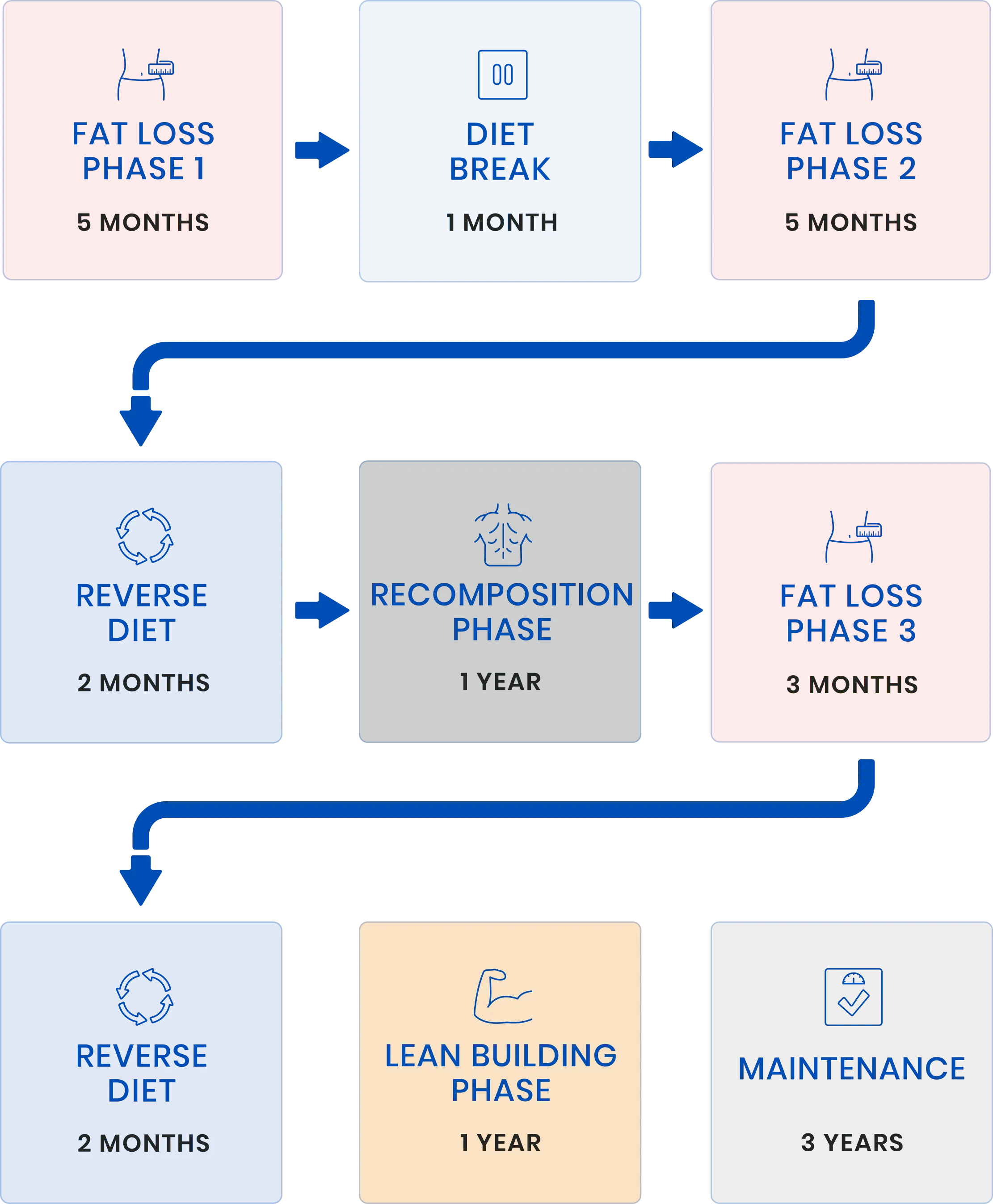 Client's Nutrition Phases