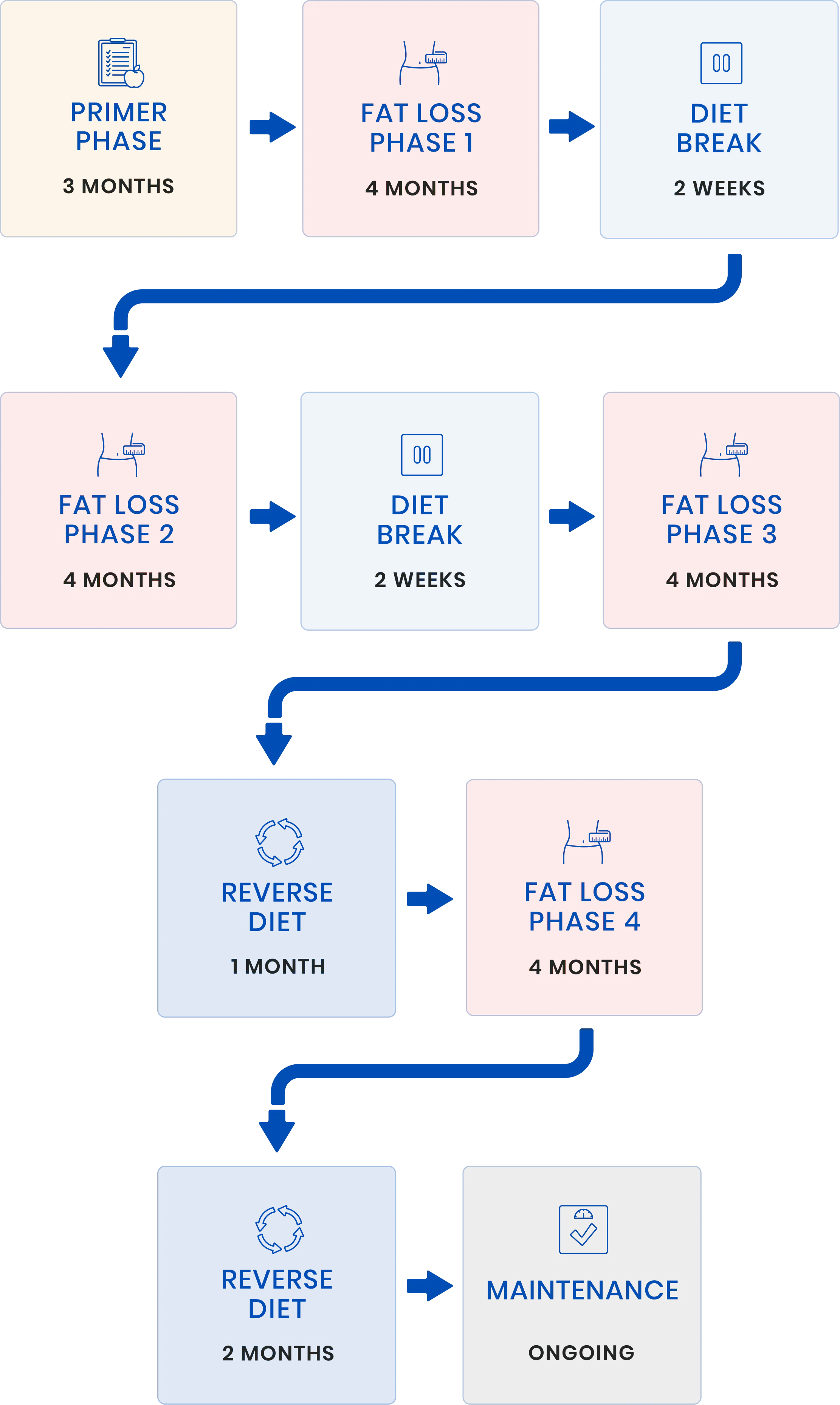 Client's Nutrition Phases
