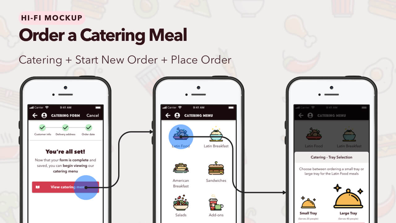 Latin Bites - Thumbnail Image #11 - Catering Order Flow-Logged In-Delivery