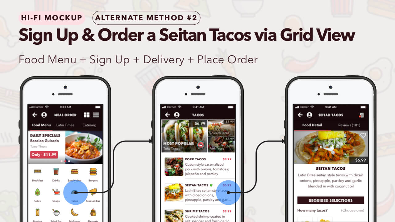 Latin Bites - Thumbnail Image #5 - Food Menu Order Flow-Sign up-Delivery-Grid View