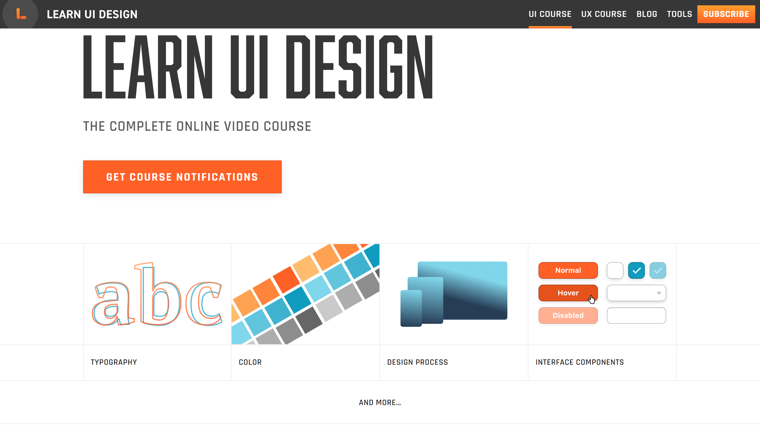 Erik Kennedy’s User Interface online video course teaches people how to create beautiful, professional-looking websites and mobile apps