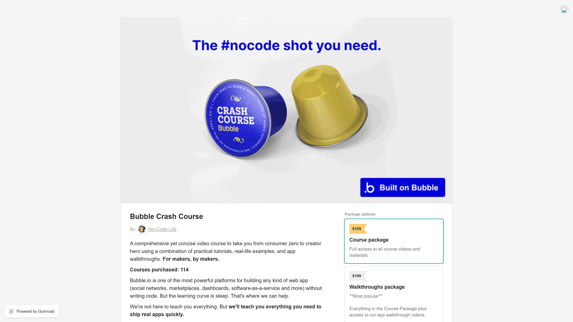 A highly detailed and proprietary Bubble crash course made by Kieran Ball and Pablo Heredia