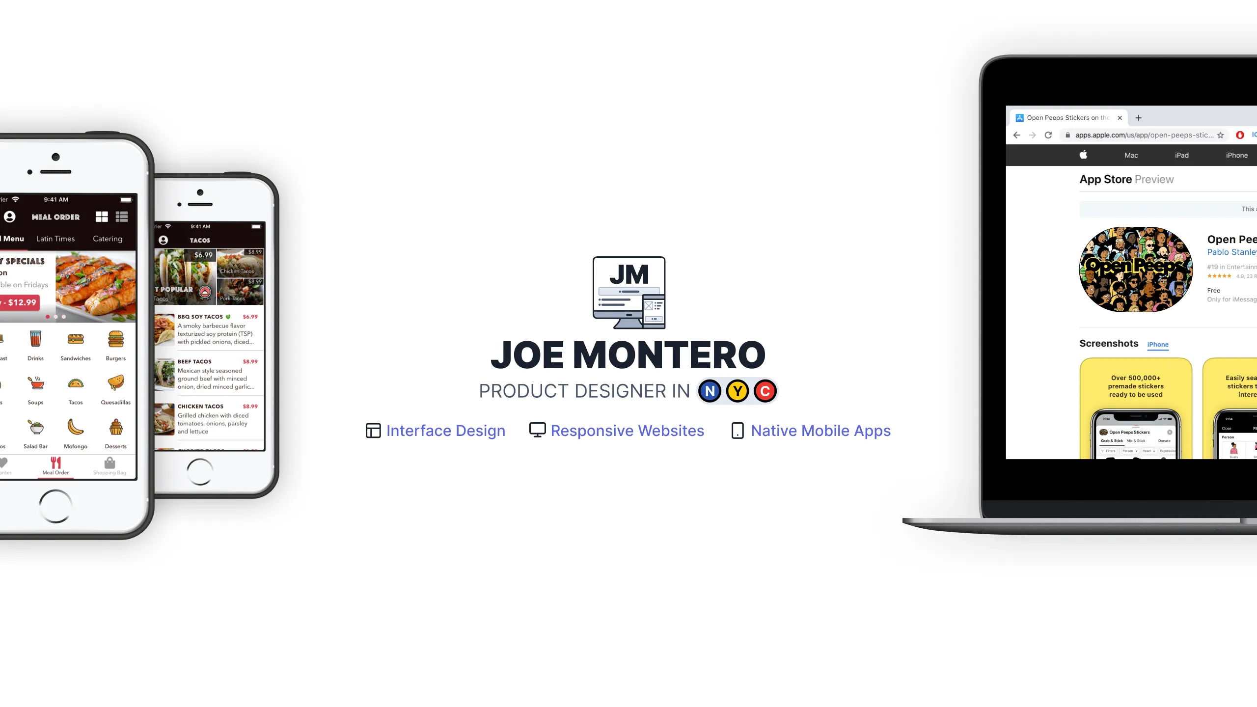 YouTube thumbnail showing Joe Montero’s channel banner for his product design channel