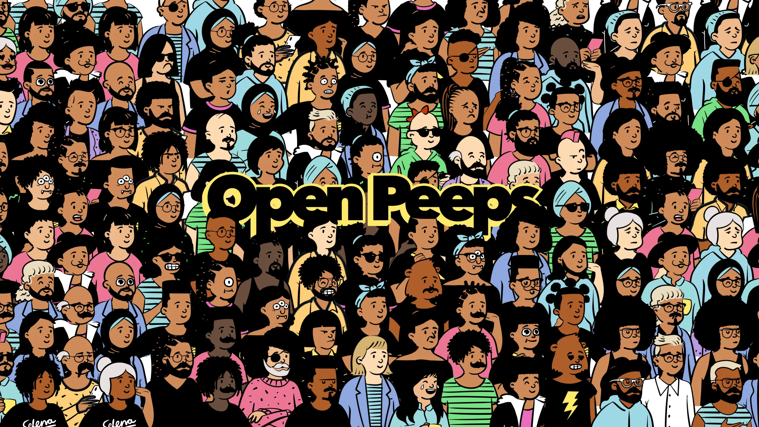 Screenshot of an Open Peeps illustration thumbnail in color.