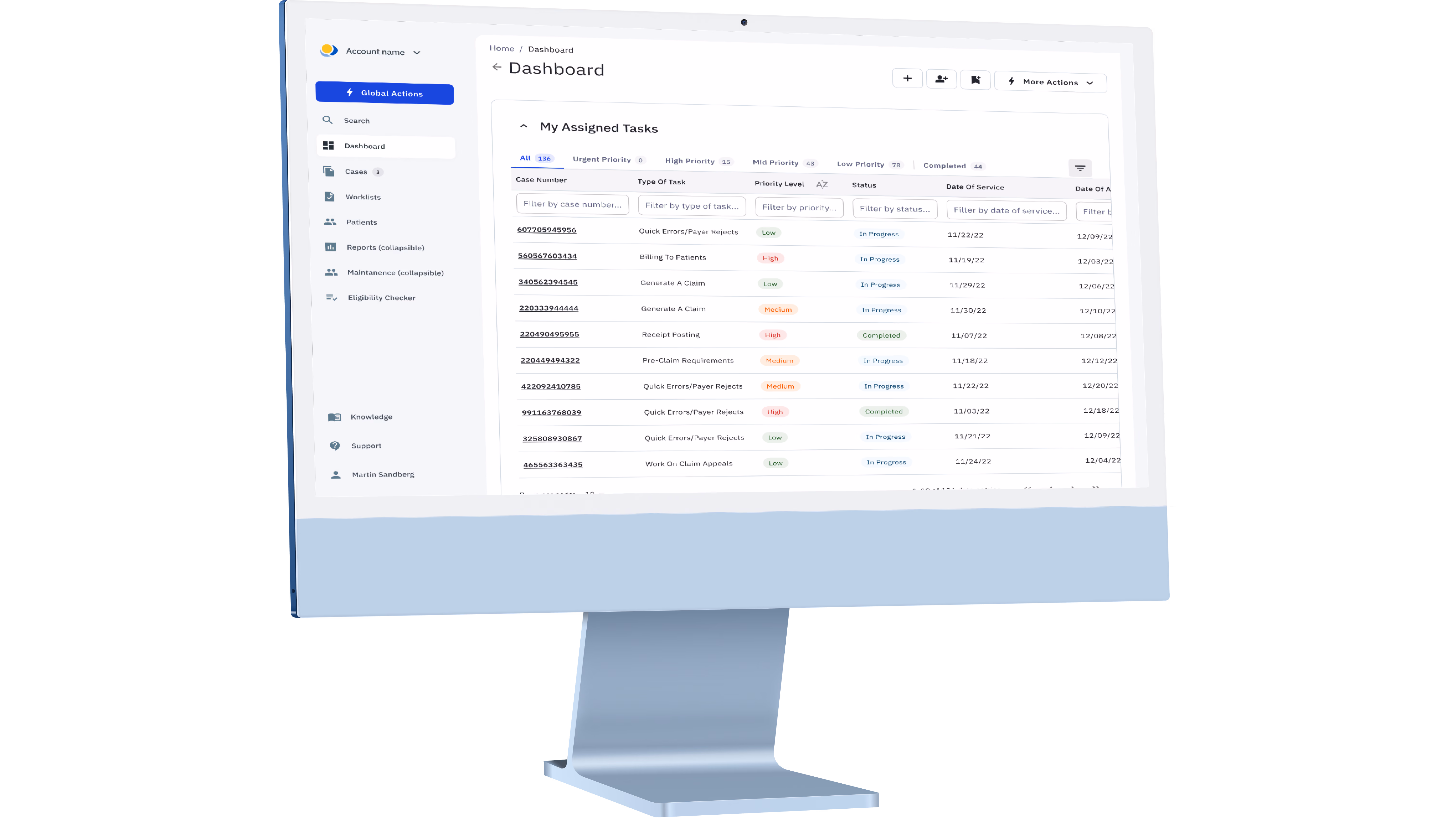 Screenshot of the Quadax desktop software, a complex payment remittance and medical billing platform