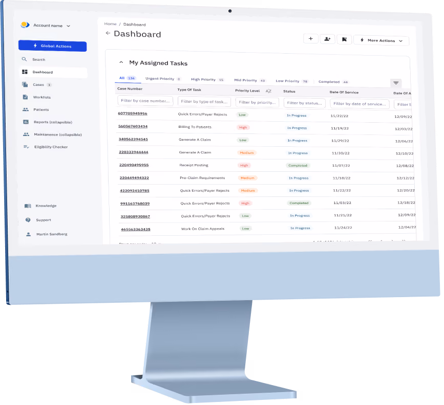 Screenshot of the Quadax desktop software, a complex payment remittance and medical billing platform