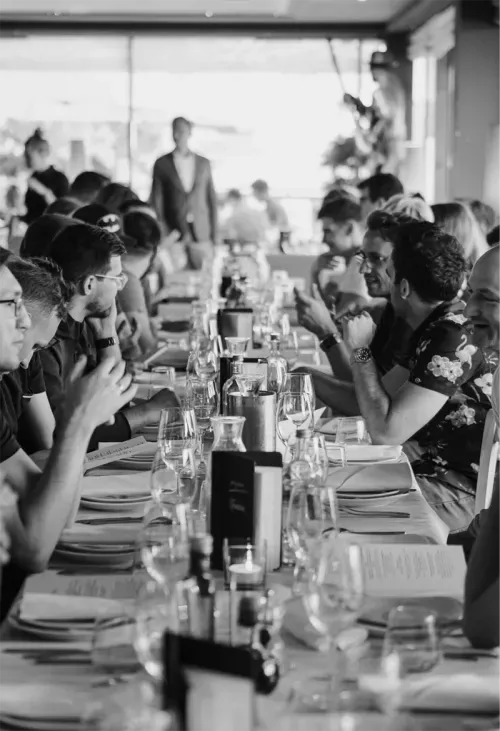 React Native EU conference dinner