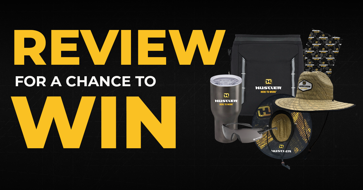 Review and you could win a Hustler Prize Pack