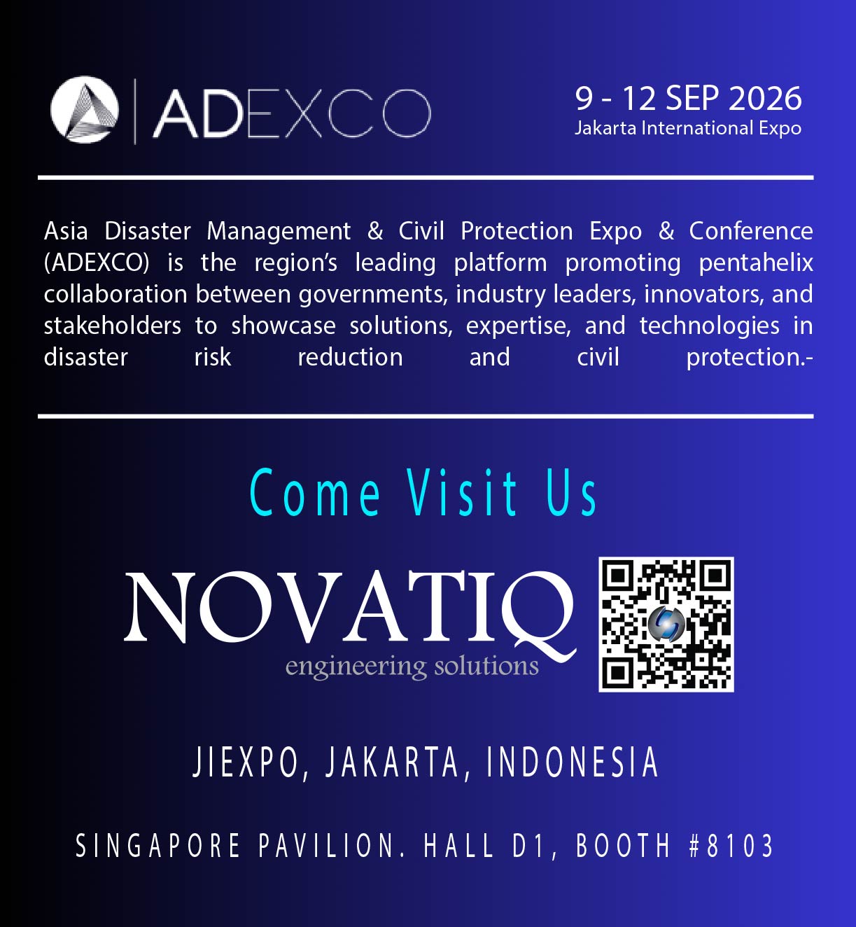 The Asian Disaster & Civil Protection Management Exhibition and Conference (ADEXCO) 2026