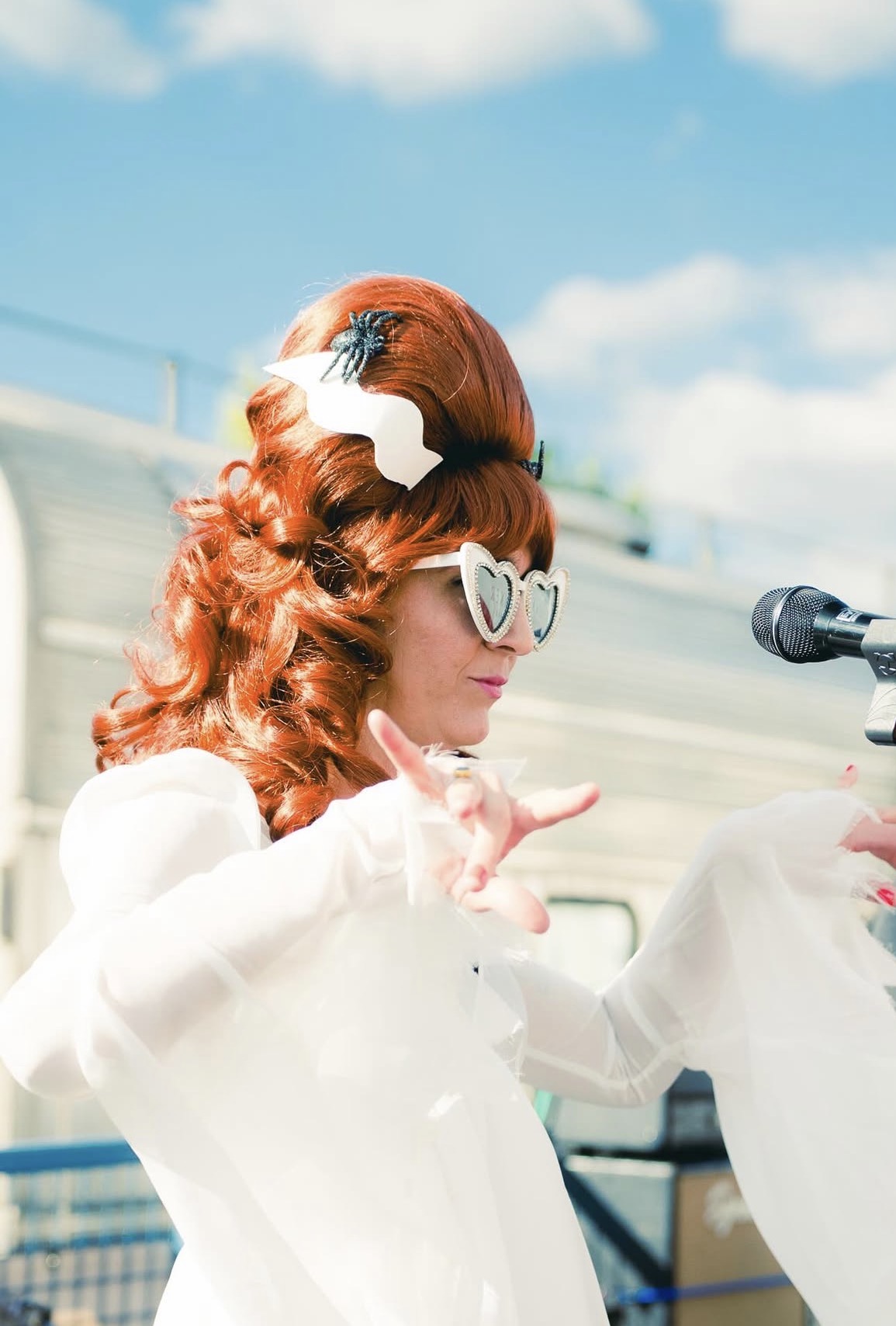 A headshot of a happy vocal pro membership member