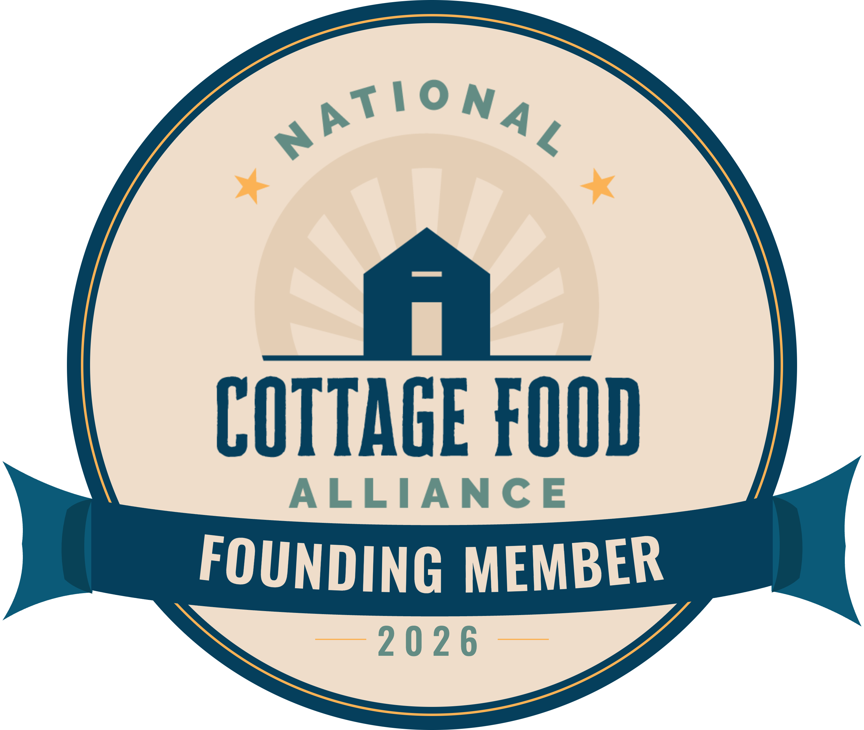 Love + Sugar custom bakery is a founding member of the National Cottage Food Alliance which supports home based food producers businesses nationwide.