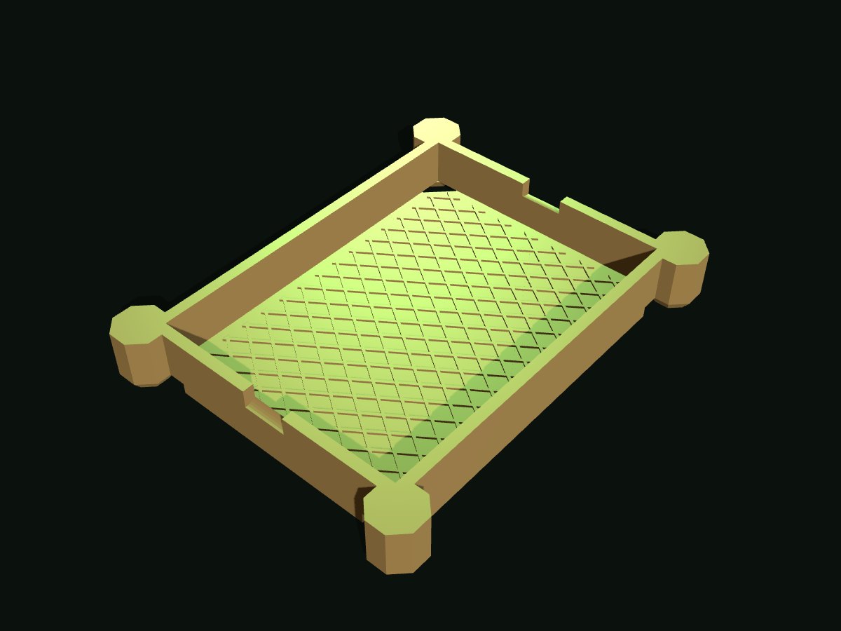 Sigil Vault lid flipped over and used as a dice tray with a textured floor