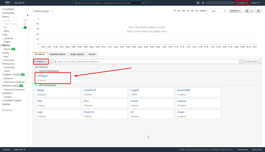 CloudWatch Windows Metrics