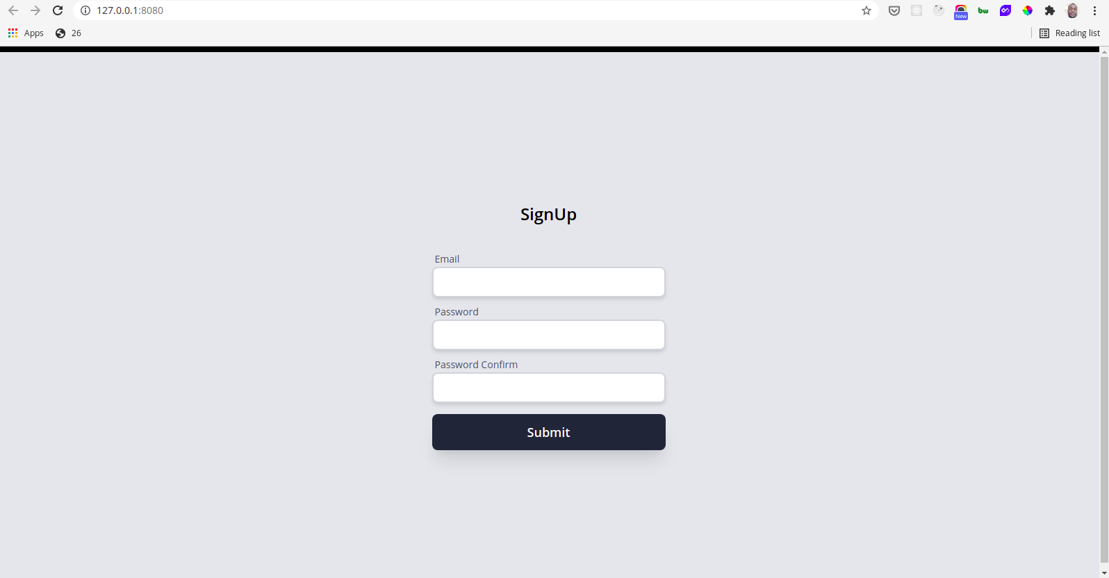 Registration Form