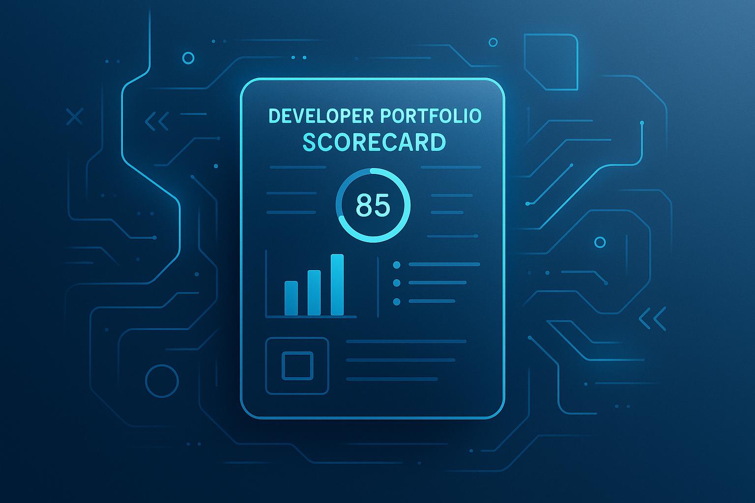 Developer Portfolio Scorecard Tool