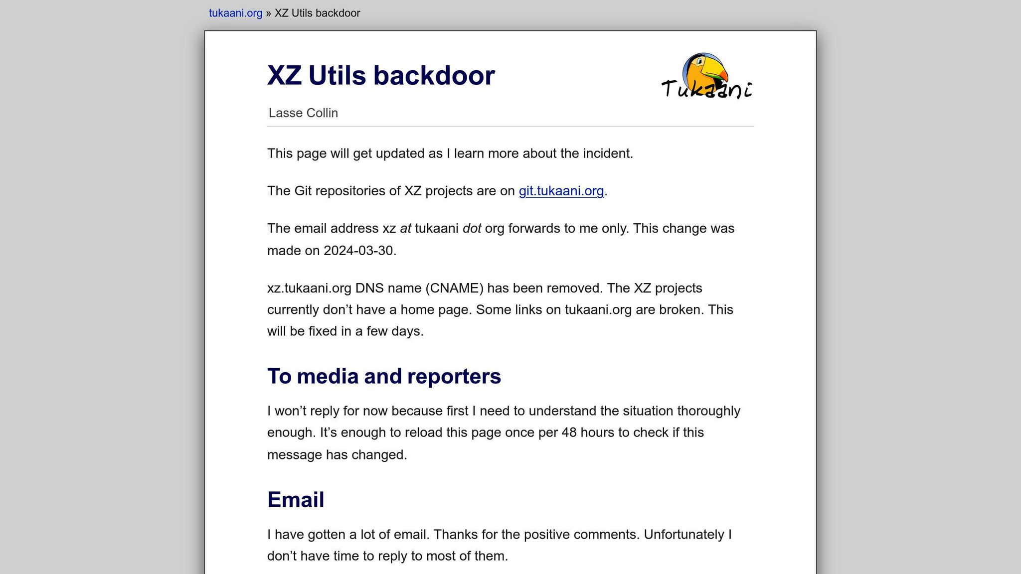 XZ Utils backdoor