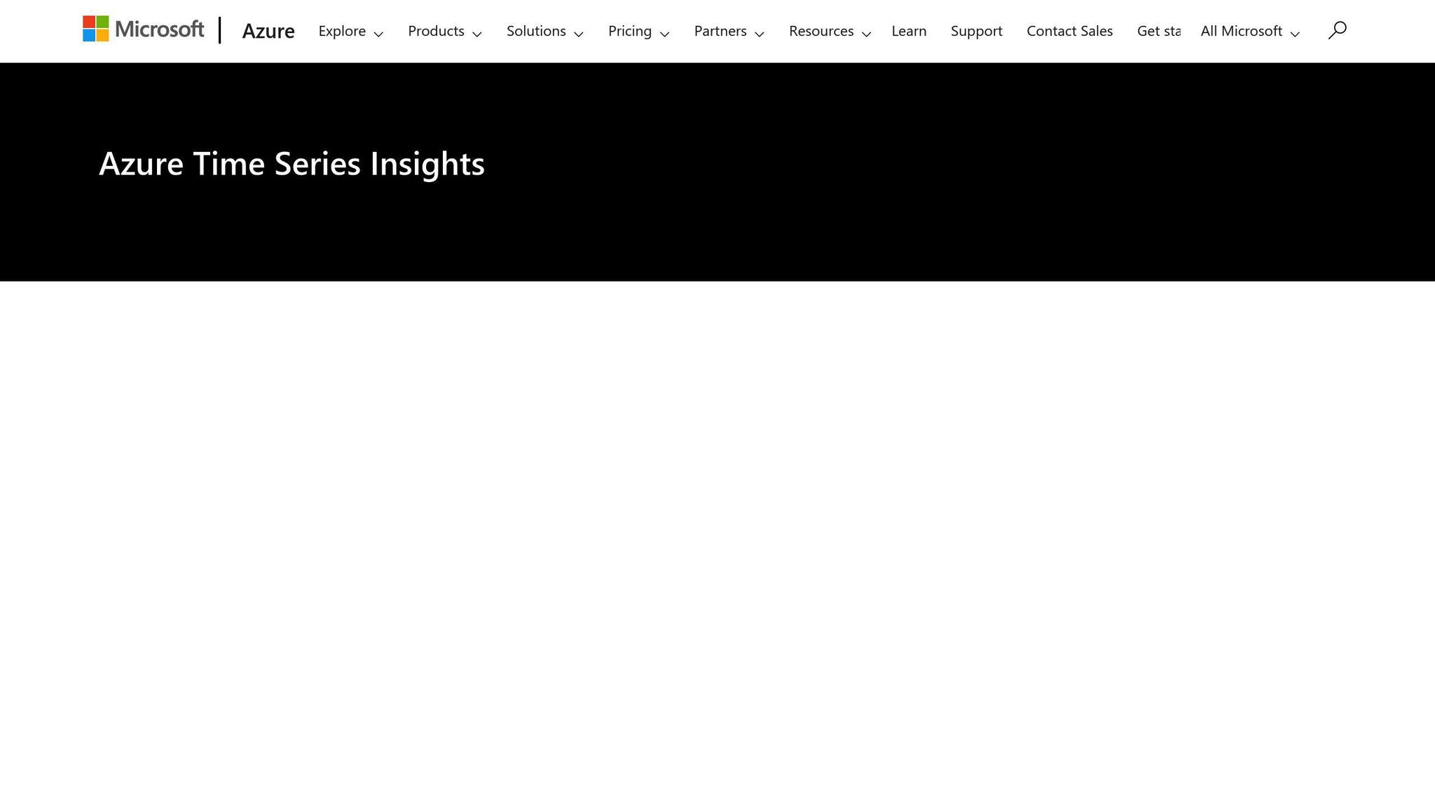 Azure Time Series Insights