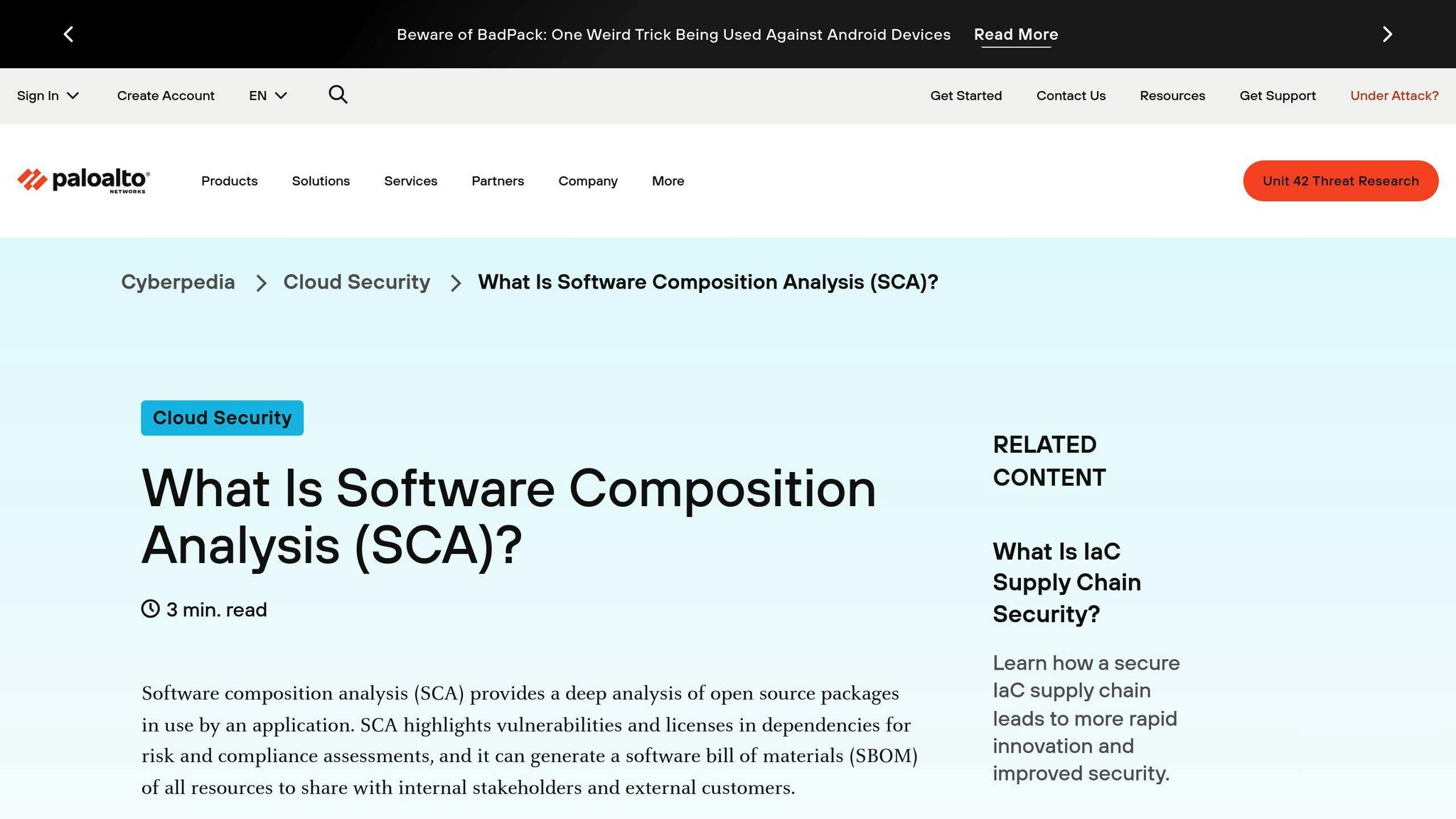 Software Composition Analysis