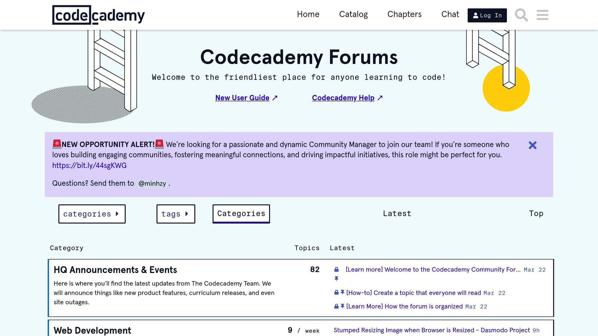 Codecademy Forums