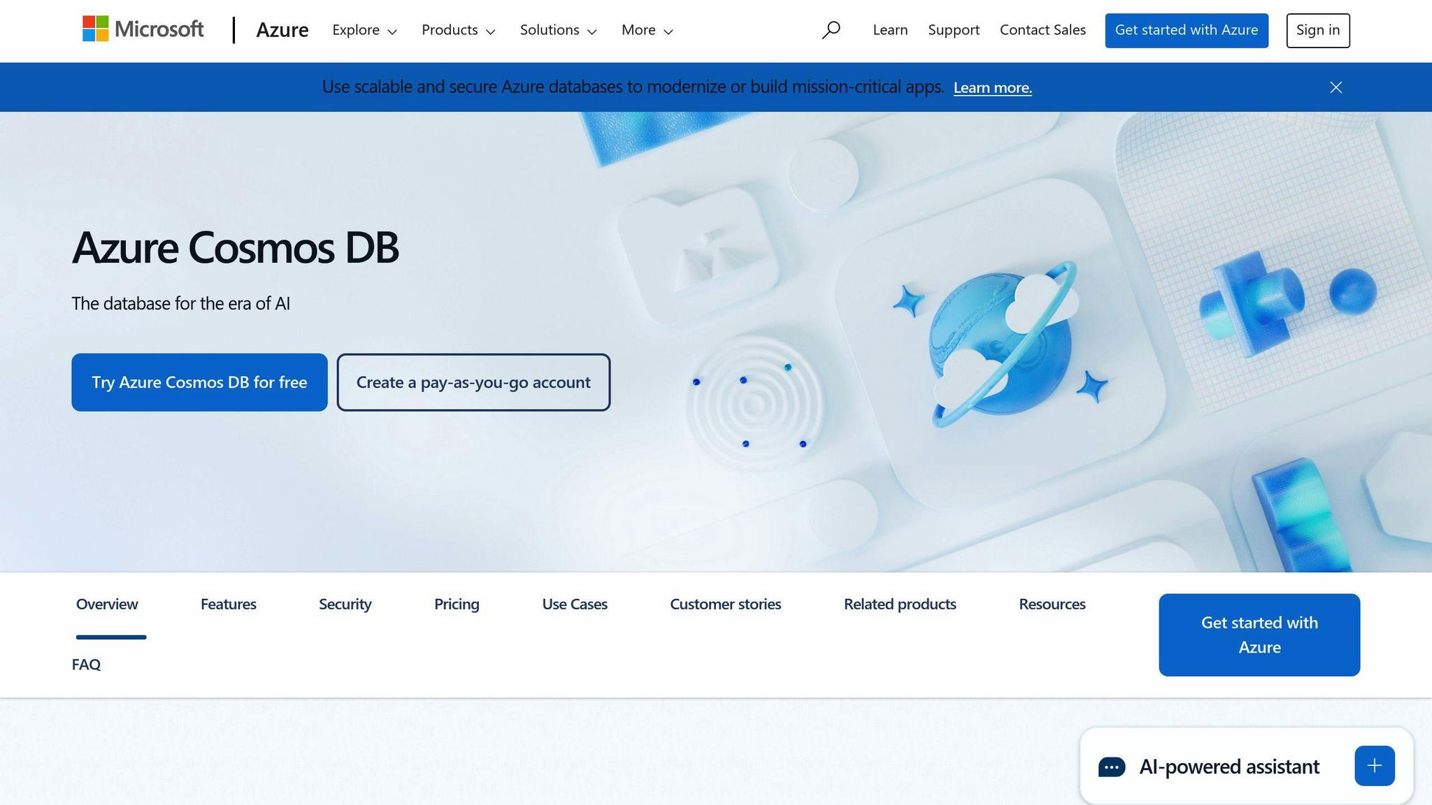 Microsoft Azure Cosmos DB