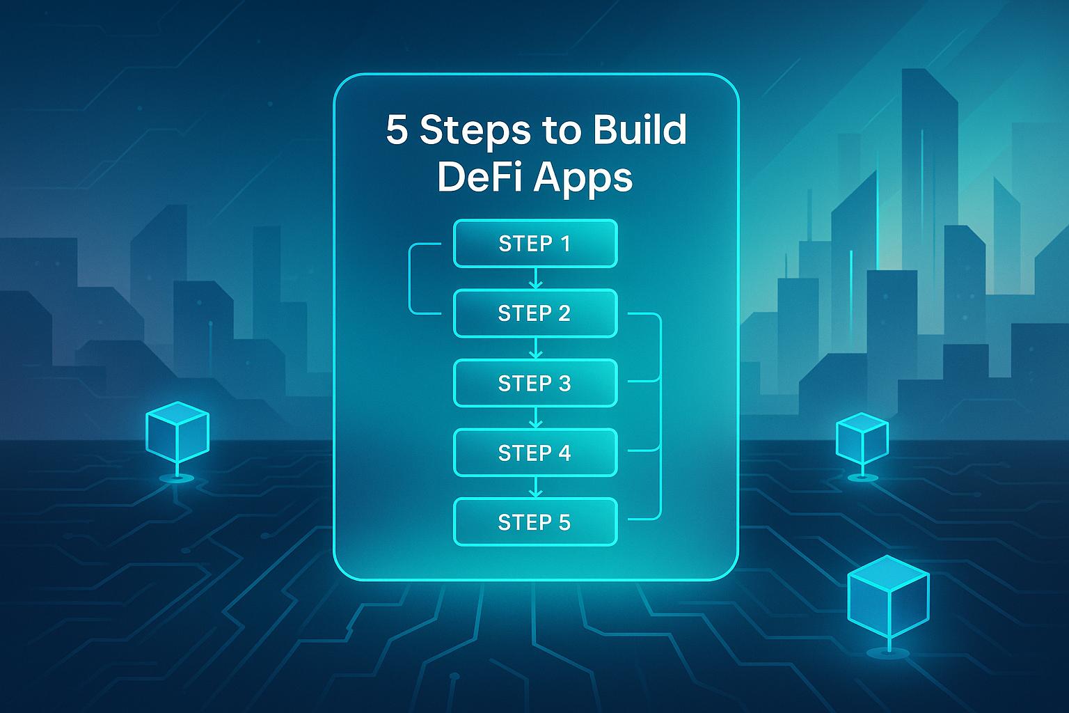 5 Steps to Build DeFi Apps