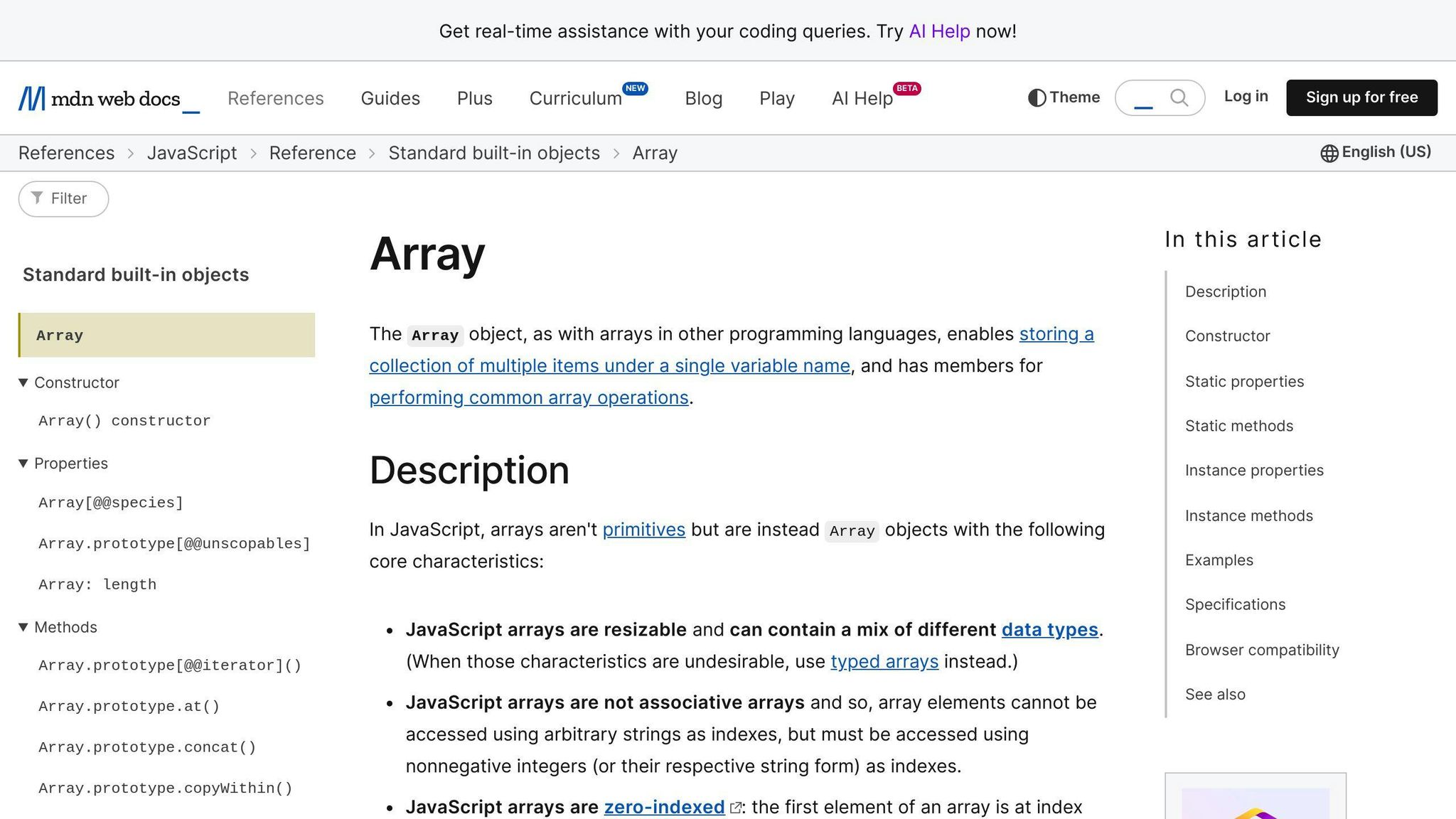 Array