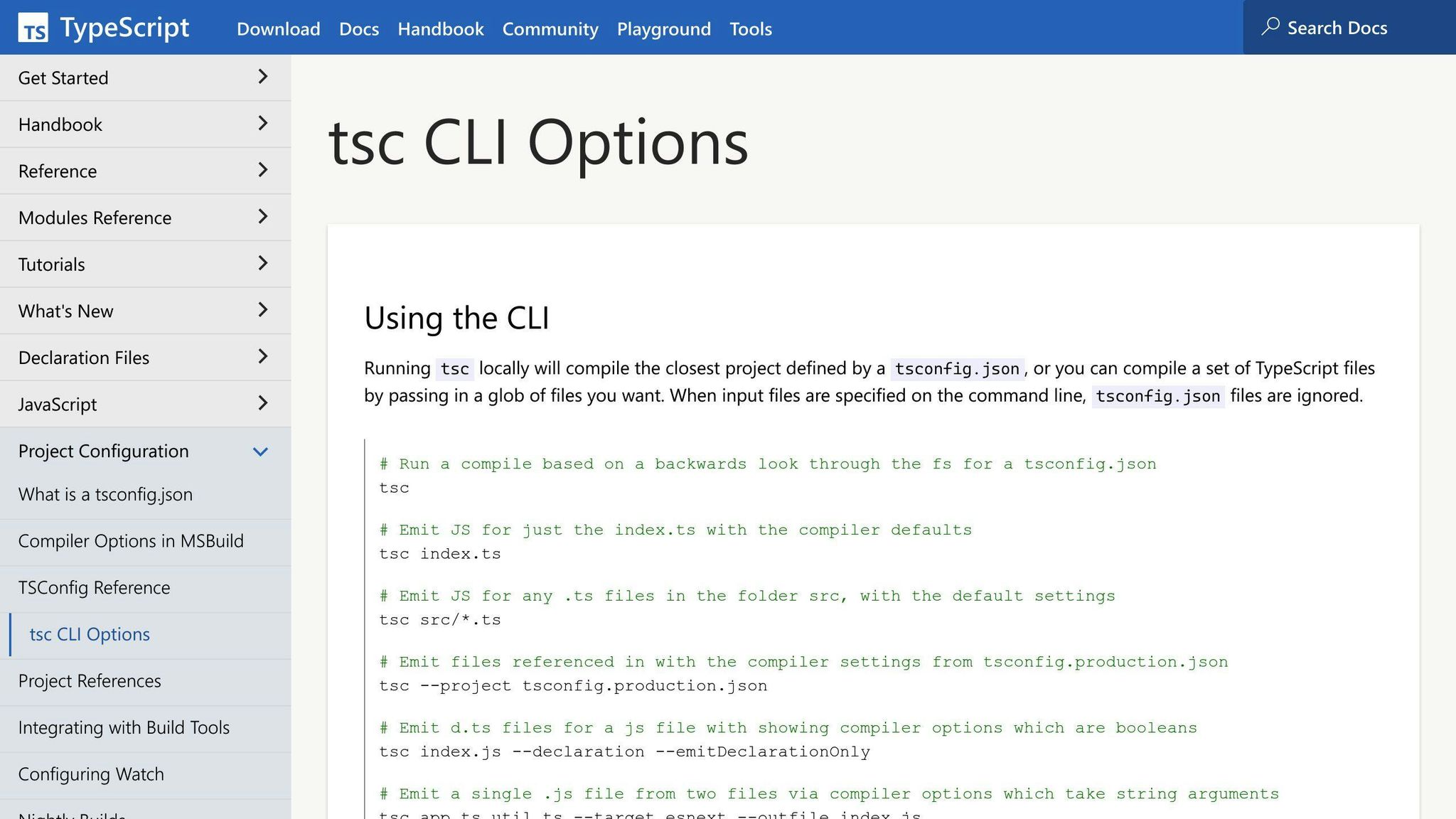 Compiler Options