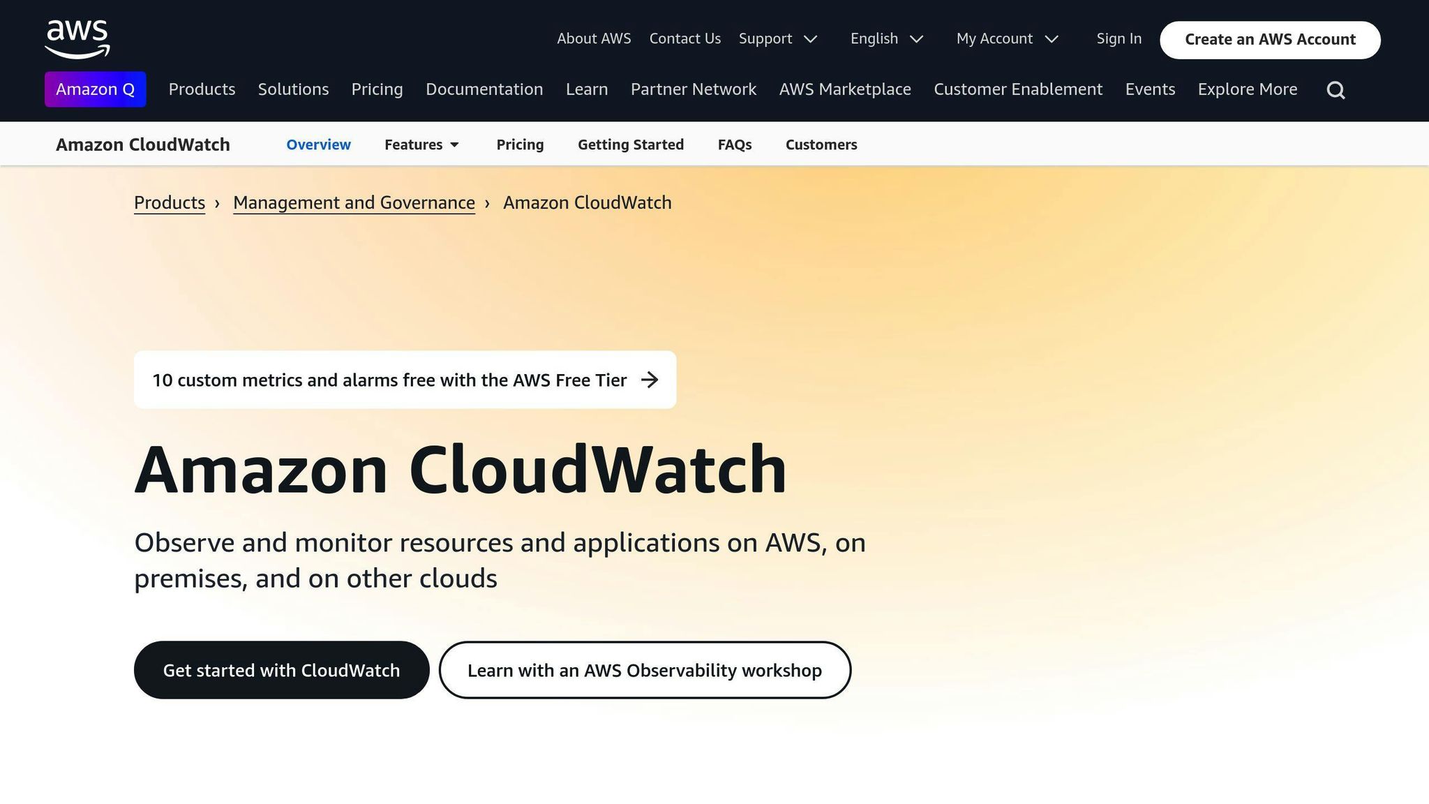 Amazon CloudWatch