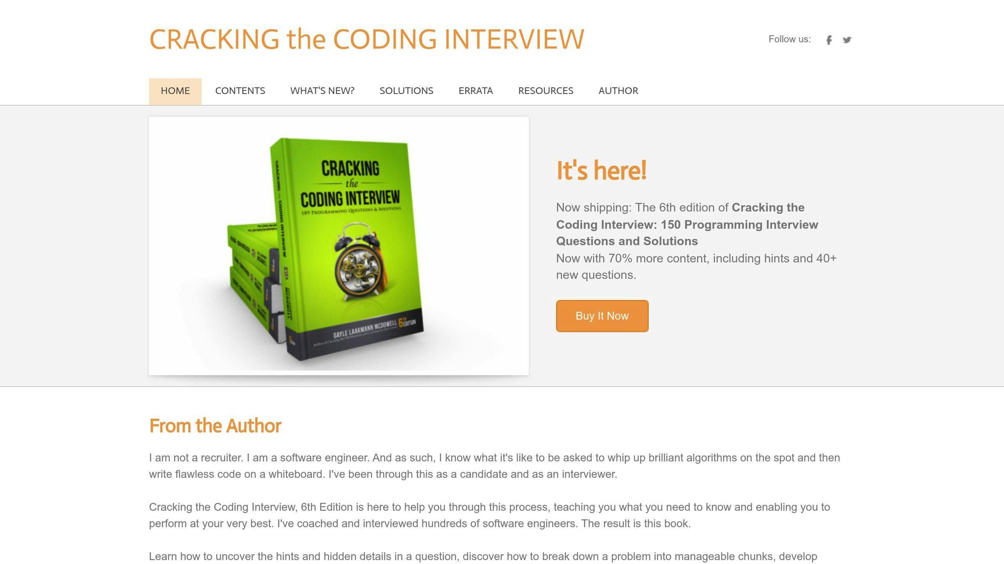 Cracking the Coding Interview