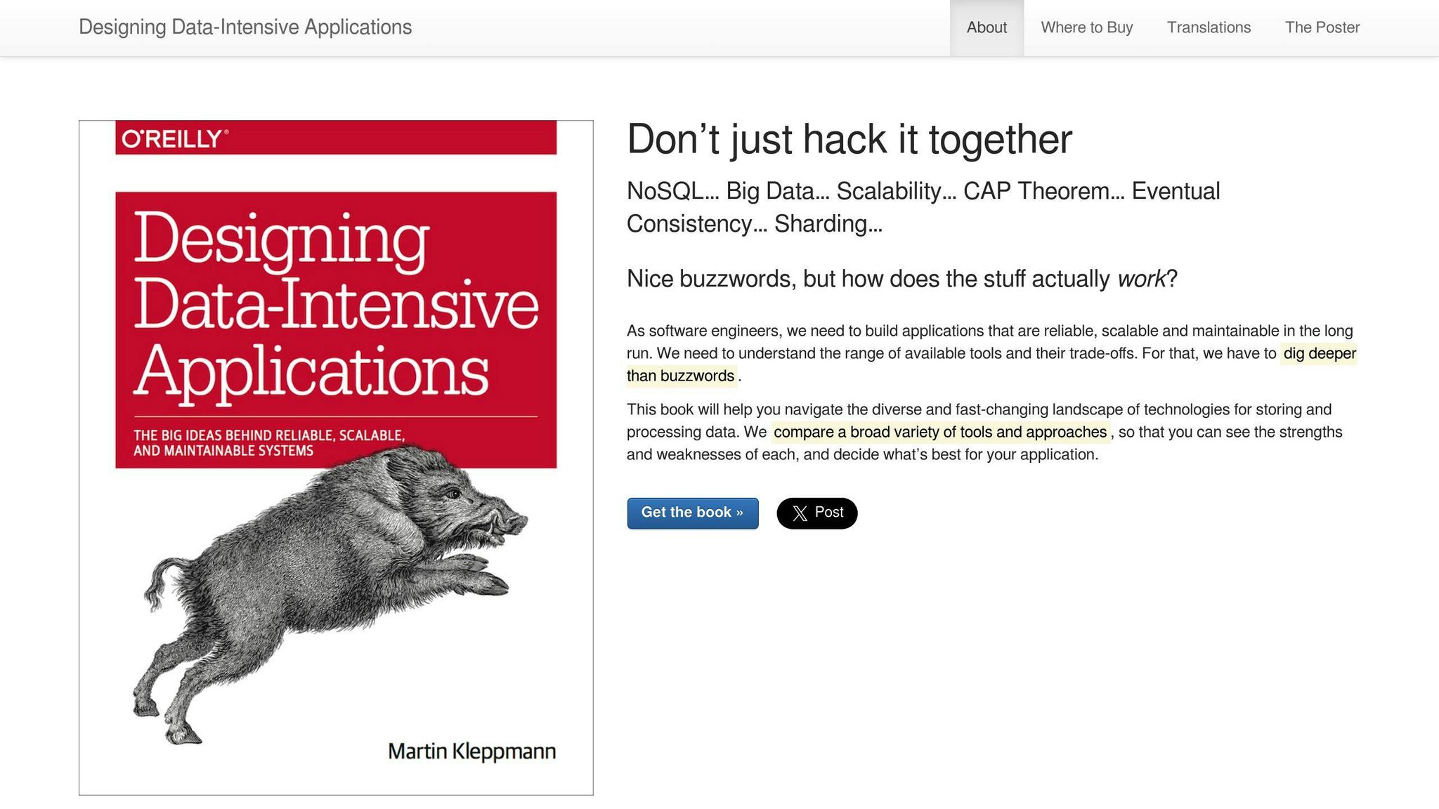 Designing Data-Intensive Applications