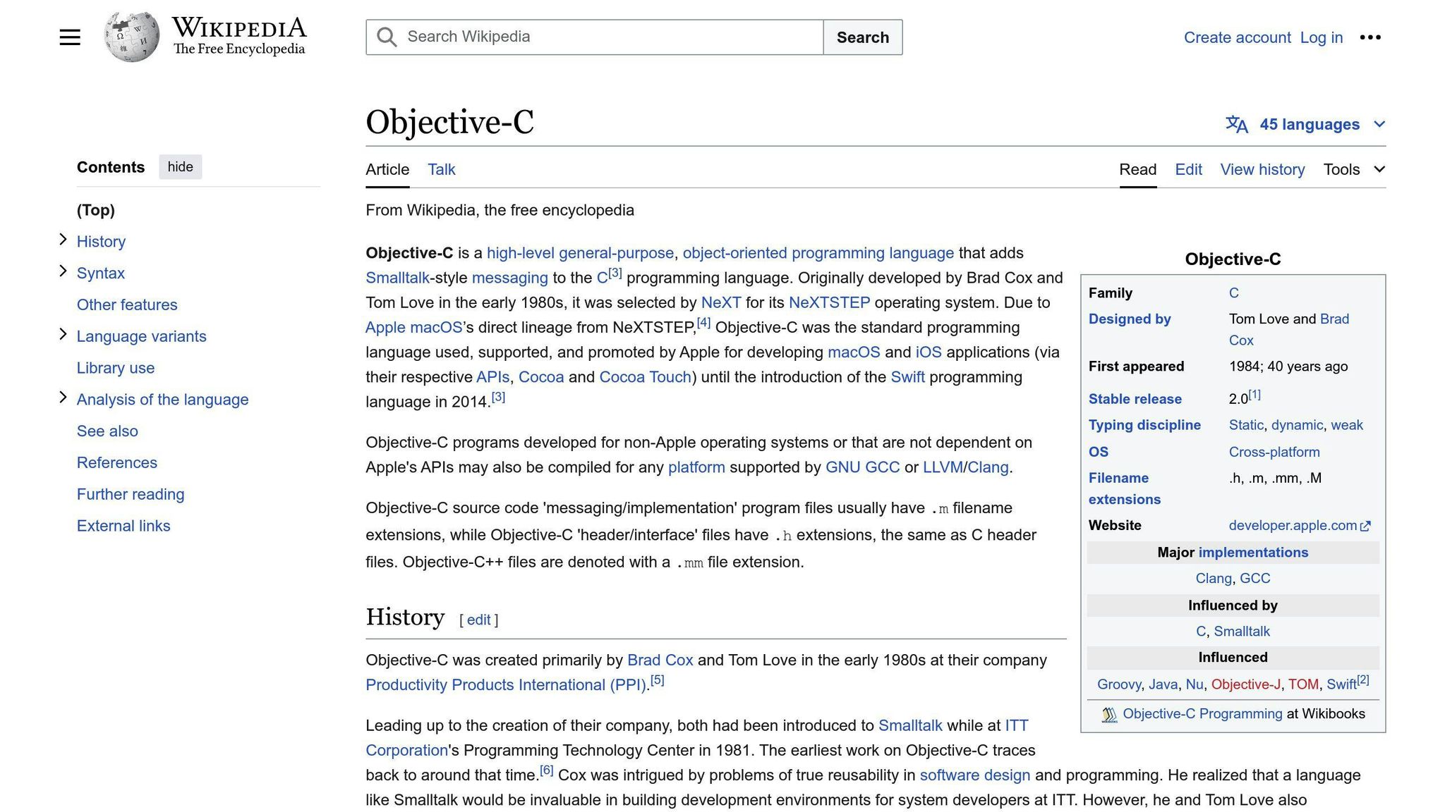 Objective-C