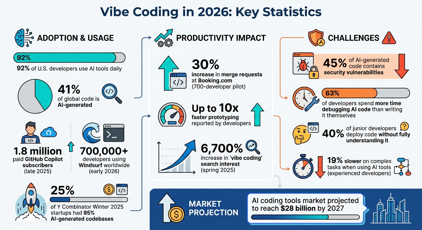 Vibe Coding Statistics and Impact in 2026